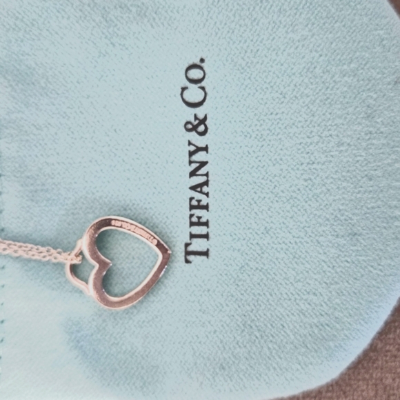 Tiffany & Co. Silver Heart Necklace - Picture 2 of 4
